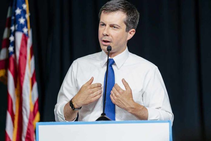 Mayor Pete Made a Promise About Travel Weeks Ago, and It's Embarrassing