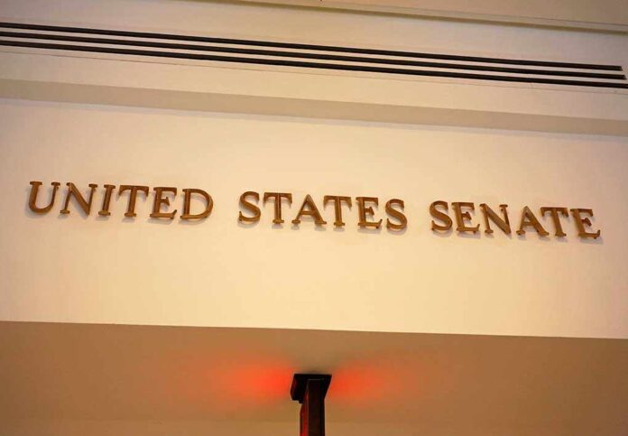 141875596 featured image United States Senate sign on wall
