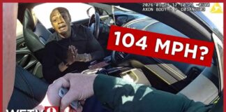 Body Cam: Olympic track star arrested for 'super speeding'
