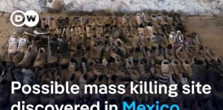Mexicans searching for missing relatives uncover site of an
