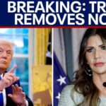 Trump’s Cabinet Shakeup Shocks Washington BREAKING: Trump removes Kristi Noem as DHS secretary