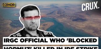 IRGC Navy Chief Linked to Hormuz Blockade Killed in IDF