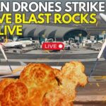 LIVE | 2 Iranian Drones Strike Dubai international Airport
