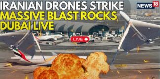 LIVE | 2 Iranian Drones Strike Dubai international Airport