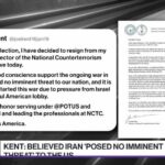 Top Counterterrorism Official Resigns in Protest of Iran War