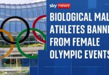Transgender women athletes banned from female Olympic
