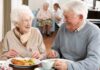 Researchers BAFFLED: Simple Exercise Prevents Dementia Decades Elderly couple enjoying a meal together in a dining room