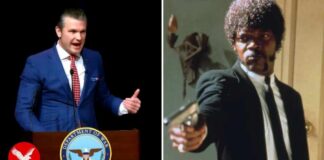 Did Pete Hegseth just quote Pulp Fiction as the Bible