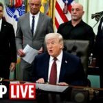 LIVE: US President Donald Trump signs an Executive Order
