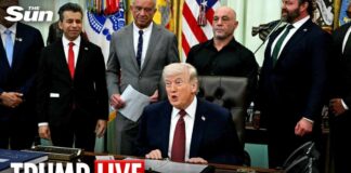 LIVE: US President Donald Trump signs an Executive Order