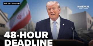 Trump sets deadline for Iran to reopen Strait of Hormuz