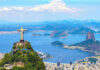 Christ the Redeemer statue overlooking Rio de Janeiro.