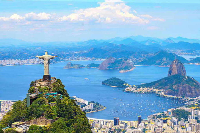 1283691793 Christ the Redeemer statue overlooking Rio de Janeiro.