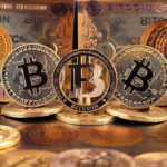 Secret $$ Pipeline? Binance’s Iran Ties Exposed! Bitcoin coins and bills displayed closely.