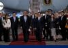 Trump arrives in Beijing for high-stakes summit with Xi