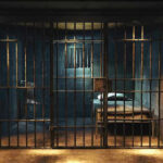 Army Execution Plan Surfaces — Trump Decides Empty prison cell with metal bars and bed.