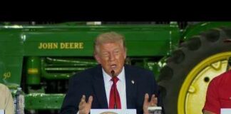 President Trump delivers remarks, participates in round table at Chippewa County farm