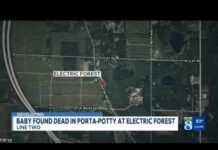 Baby found dead in porta-potty at Electric Forest