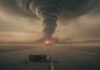 Who Broke The Deal — War Or Warning? Create a featured image for the article titled: Americans Told to Flee! Requirements: - NO text, words, letters, or numb