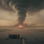 Create a featured image for the article titled: Americans Told to Flee! Requirements: - NO text, words, letters, or numb