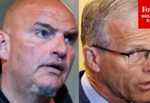 Fetterman Flirtation Sparks GOP Feeding Frenzy BREAKING NEWS: John Thune Asked About John Fetterman's Possible Switch To The Republican Party