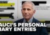 Rand Paul Drops Fauci Diary Bombshell Dr. Anthony Fauci's pandemic diary entries RELEASED ahead of Capitol hearing