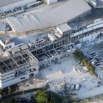 Earthquake Déjà Vu Stuns Japan Rescuers search for survivors in destroyed Aeon mall in Japan after earthquake