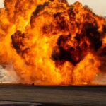 Backyard Show Ends In Manslaughter Charge A large explosion creating a massive fireball and smoke
