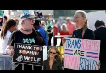 Heated Protests Erupt Outside WNBA Game Over Transgender Athlete Eligibility Controversy