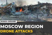 Ukraine drone attacks deepen into Russia as Moscow region targeted
