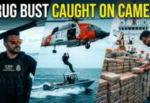 $54M Cocaine Haul Stopped Cold Coast Guard: Dramatic Drug Interdictions Caught On Camera