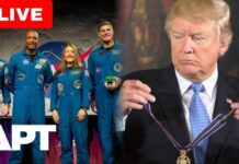Artemis Shock: Moon Crew Gets Congress’ Top Medal LIVE | Trump Presents Congressional Space Medal of Honor to Artemis II Crew at NASA | APT