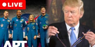 LIVE | Trump Presents Congressional Space Medal of Honor to Artemis II Crew at NASA | APT