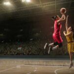 XX vs. XY: WNBA Standoff Explodes Two basketball players contest a layup under the hoop