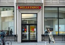 Wells Fargo Exec ‘Likes’ Threat — Fallout Erupts Wells Fargo bank branch entrance on a city street
