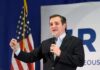 Big Money Swamps Texas Voters Man speaking into a microphone on stage