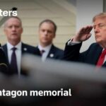 LIVE: Trump attends Pentagon commemoration of 9/11 attacks