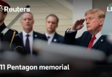 Chills At The Pentagon Memorial LIVE: Trump attends Pentagon commemoration of 9/11 attacks