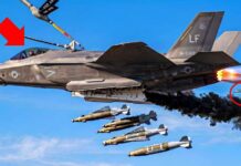 Parts Shortage Paralyzes U.S. Tankers How a US Female Pilot Approaches the KC-135 for Refueling During a 36-Hour Mission!
