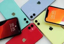 Apple’s Marathon iPhone: 45-Hour Tease iPhones arranged in a colorful fan