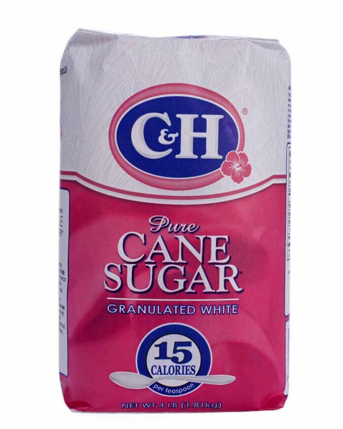 shutterstock_228253186 Bag of granulated white cane sugar