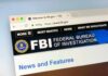 Most Wanted Shock: $1M On The Line FBI website open in a browser tab