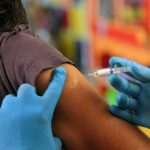 New HPV Twist – Ages 4 To 8 Healthcare worker administering vaccine in upper arm